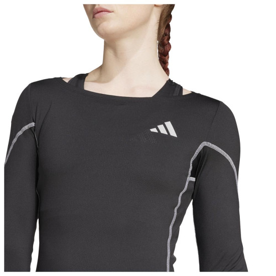 Adidas Γυναικεία μακρυμάνικη μπλούζα Adizero BTN Long Sleeve Tee Adidas Γυναικεία μακρυμάνικη μπλούζα Adizero BTN Long Sleeve Tee